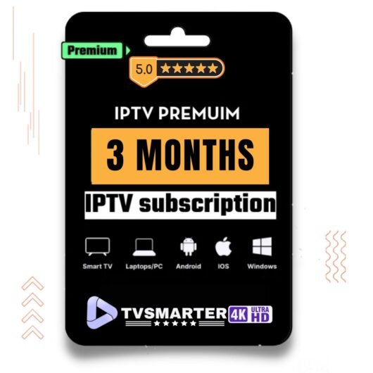 3 MONTHS IPTV